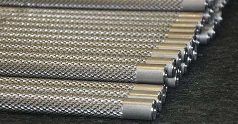 precision cnc machining turning knurled rod|From Aesthetic to Functionality: The Multiple Advantages of .